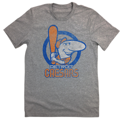 Detroit Caesars grey T-shirt Old School Shirts