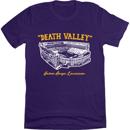 Death Valley Baton Rouge T-shirt Old School Shirts