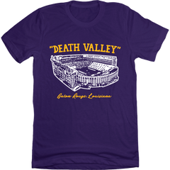 Death Valley Baton Rouge T-shirt Old School Shirts