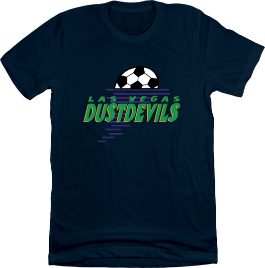 Las Vegas Dustdevils Navy T-shirt Old School Shirts