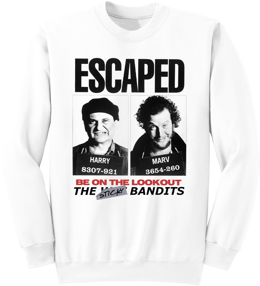 Escaped The Sticky Bandits Sweatshirt