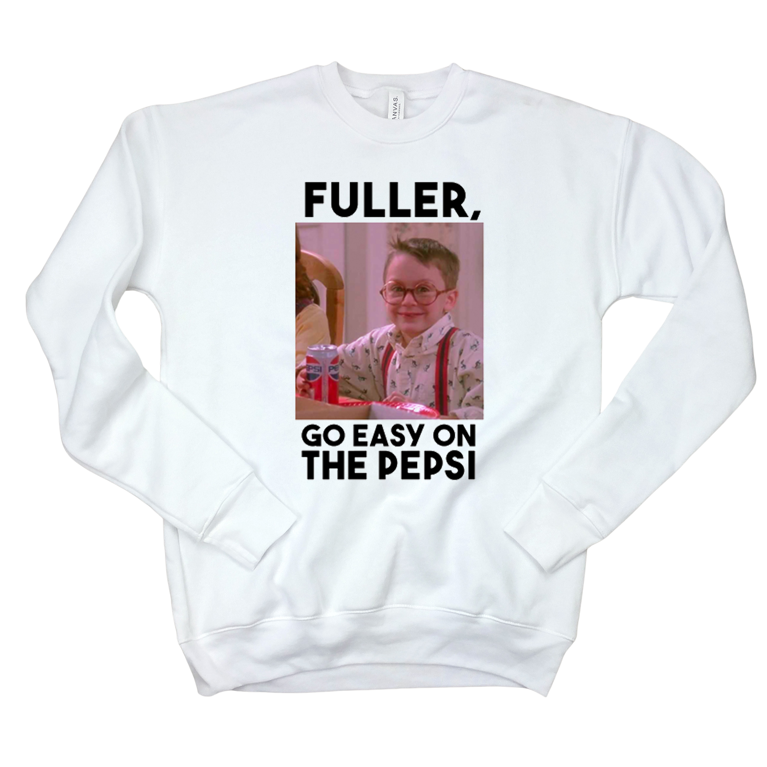 Fuller, Go Easy on the Pop Old School Shirts creweck