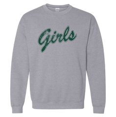 GIRLS Crewneck Sweatshirt Green Ink