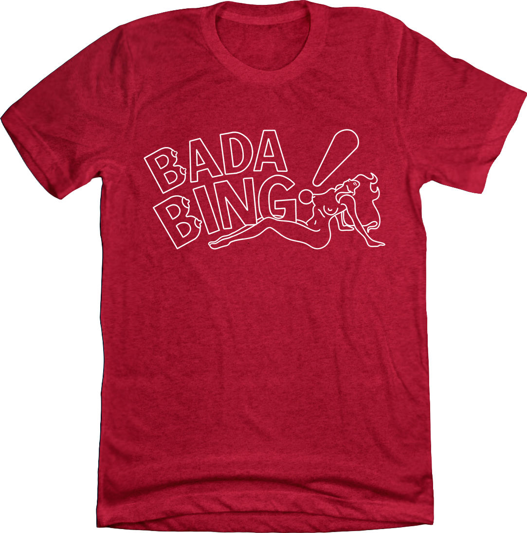 Bada Bing! Old School Shirt Red