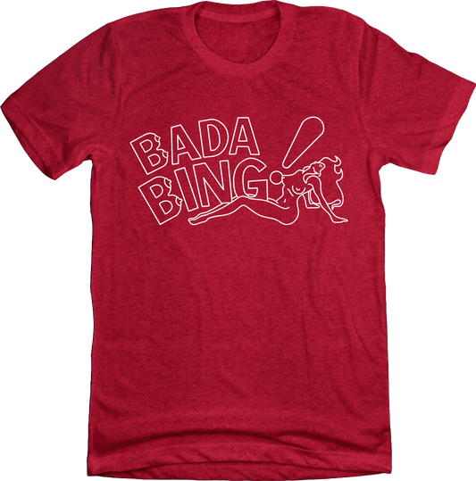 Bada Bing! Old School Shirt Red