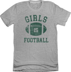 Girls Football #15 Tee