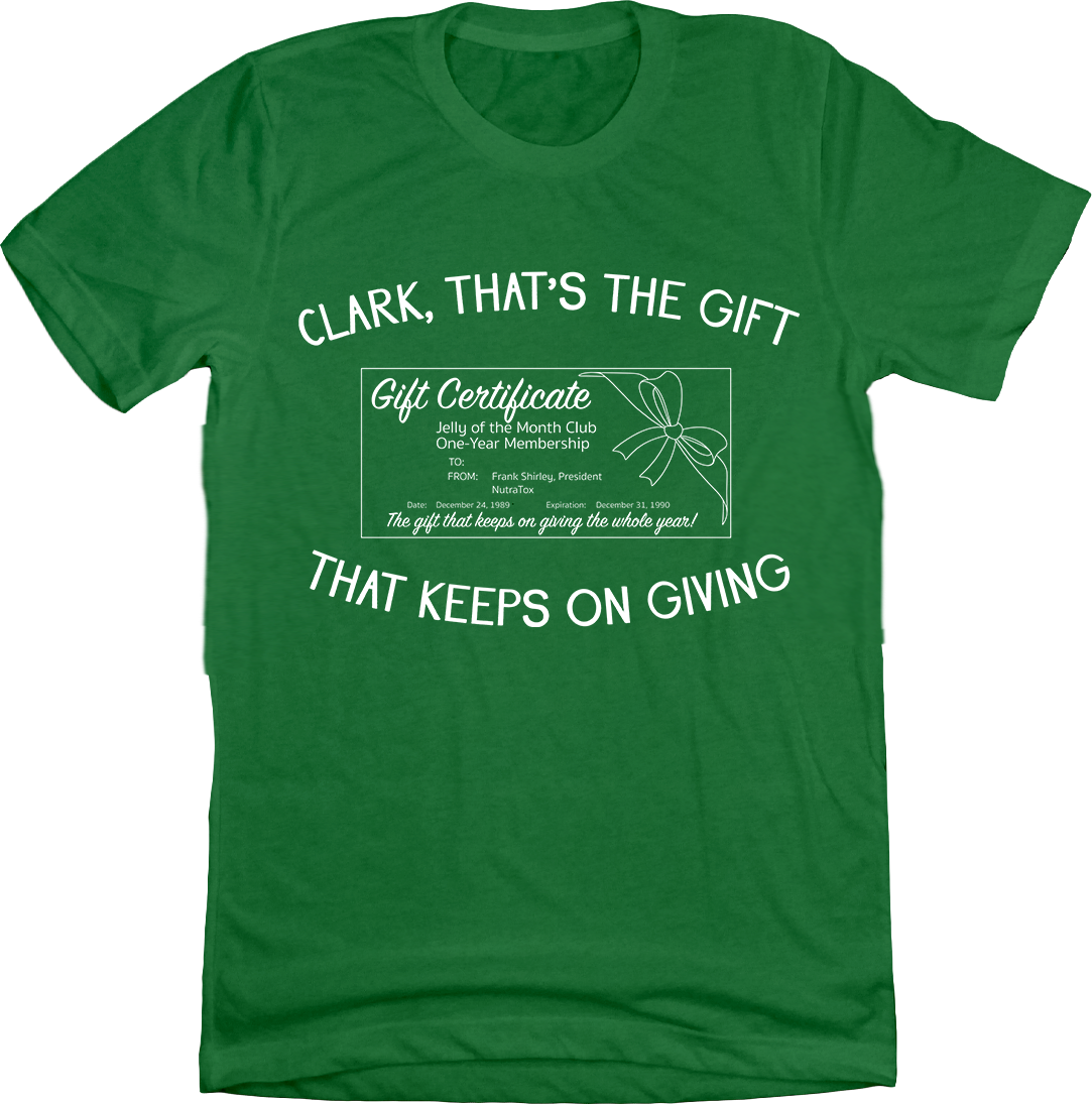 Jelly of the Month Club Gift Certificate Green Tee