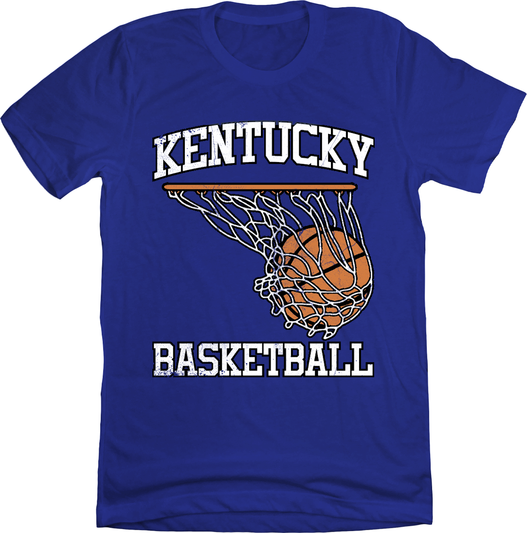 Kentucky Basketball Hoop Swoosh Tee