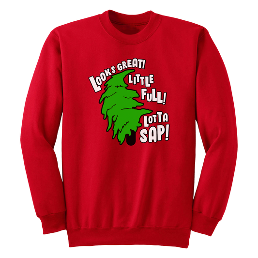 Lotta Sap Christmas Tree Sweatshirt