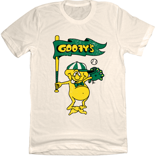 Minnesota Goofys Green and Gold Logo Old School Shirts