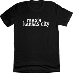 Max's Kansas City Black T-shirt Old School Shirts