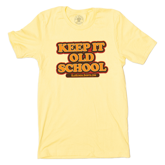 keep it old school unisex tee