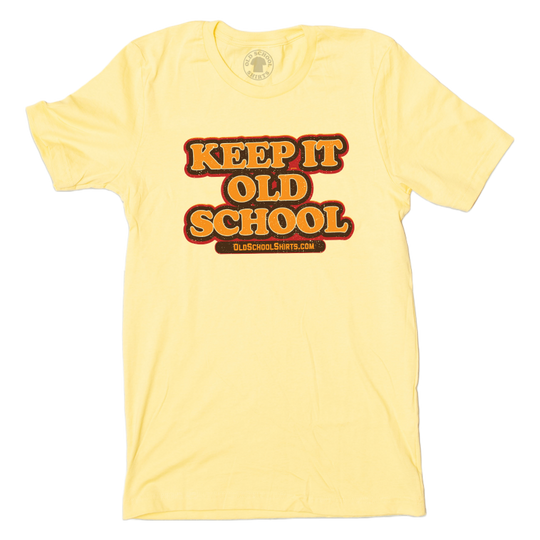 "Keep It Old School" Old School Shirts Logo Tee