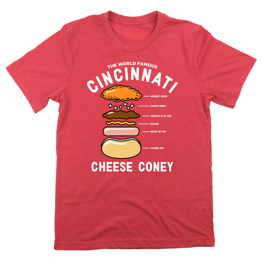 Anatomy of a Cincinnati Cheese Coney