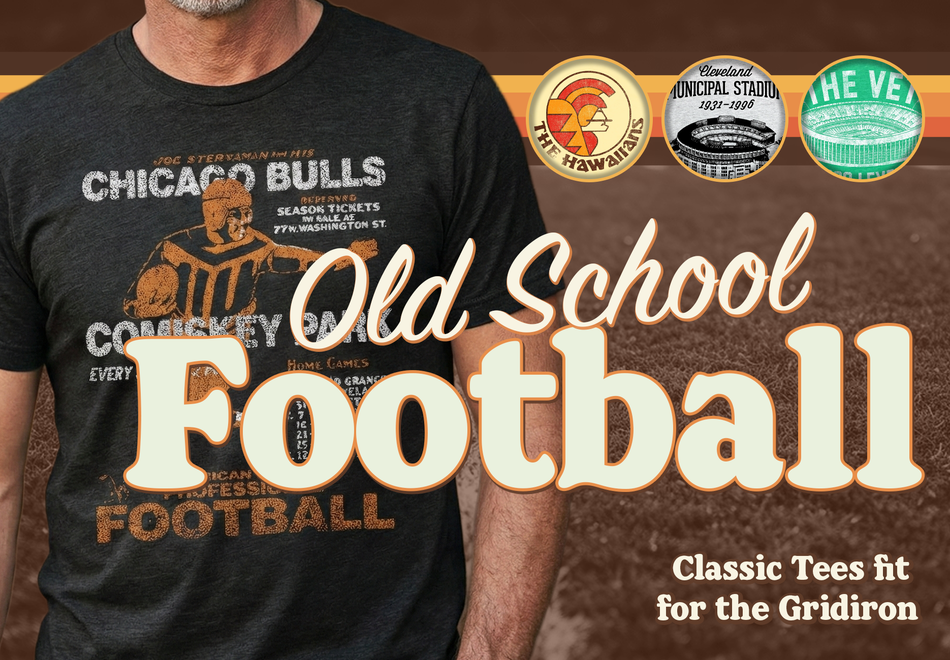 T-Shirt Uomo 100% Old School: Maglietta Casual Con Girocollo, Maniche Corte E Taglio Dritto