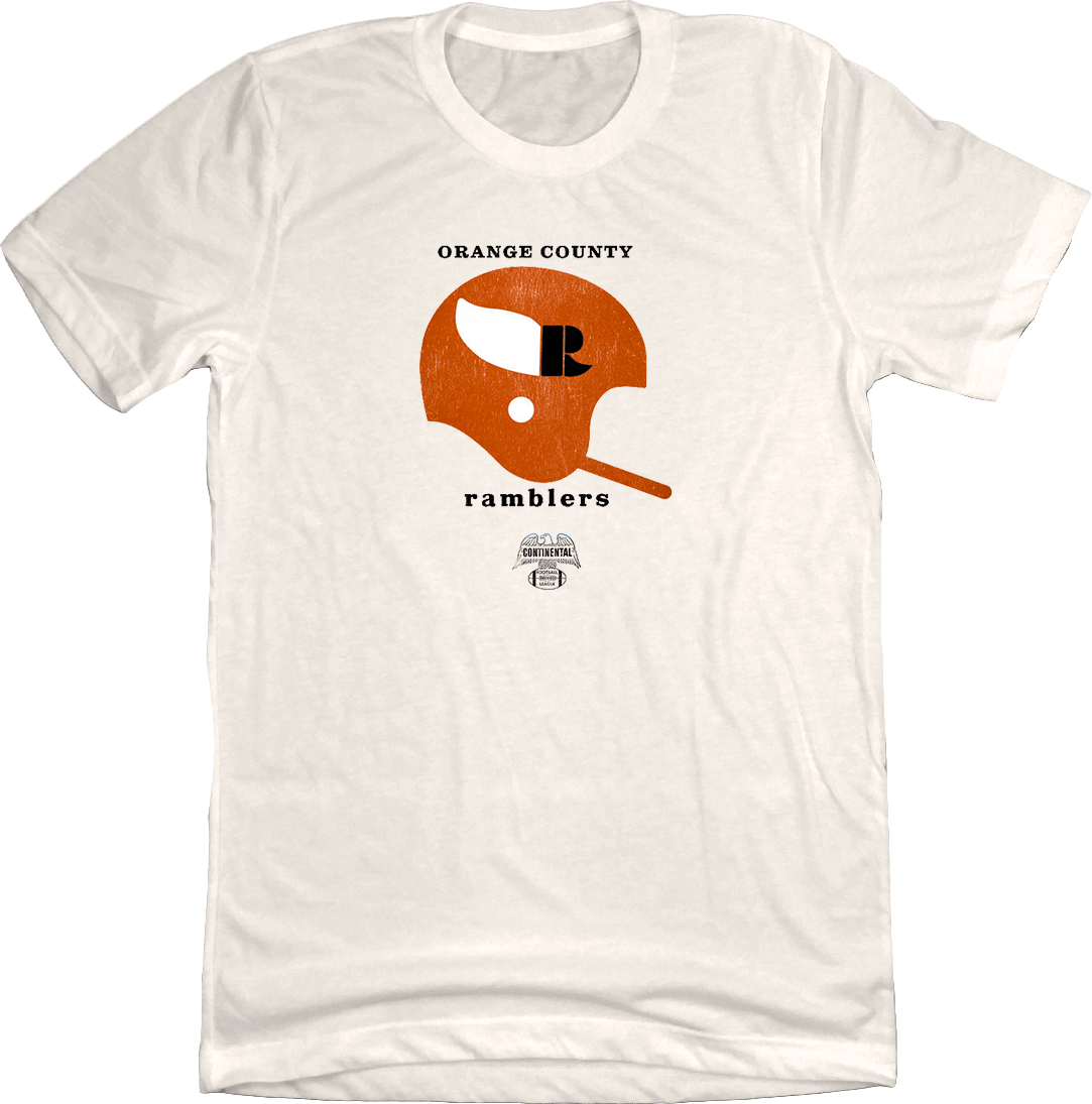 Orange County Ramblers Helmet Logo T-shirt Old School Shirts