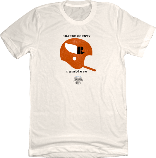 Orange County Ramblers Helmet Logo T-shirt Old School Shirts