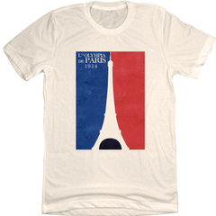 Vintage Paris 1924 Summer Olympics Tee