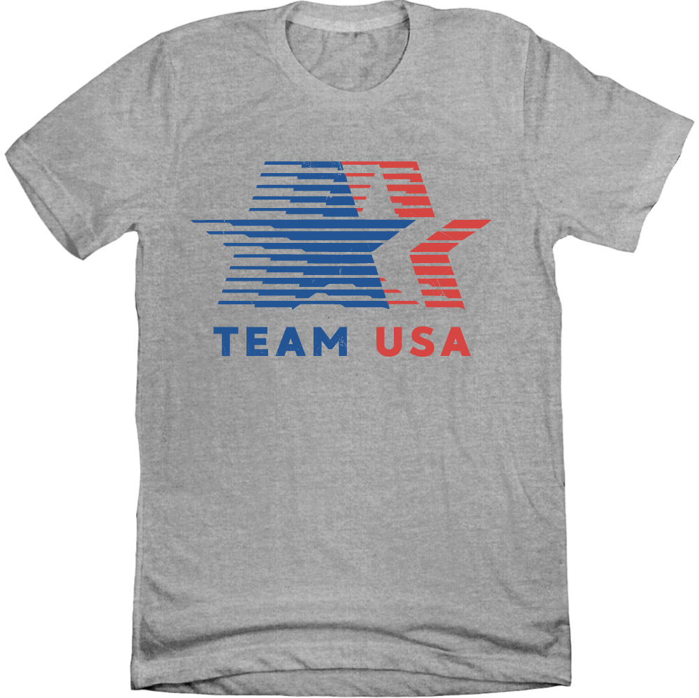 Team USA Stars Grey Tee