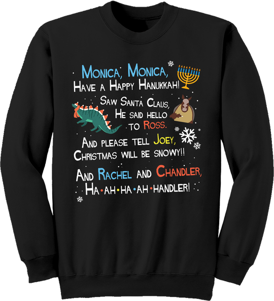 Phoebe's Holiday Song Ugly Crewneck Sweatshirt