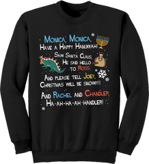 Phoebe's Holiday Song Ugly Crewneck Sweatshirt Old School Shirts