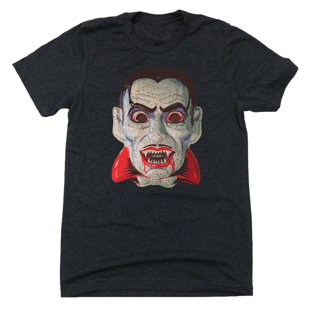 Retro Dracula Halloween Costume Mask Unisex Tee