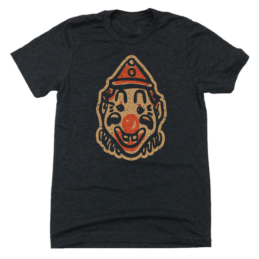Retro Clown Halloween Mask Unisex Tee