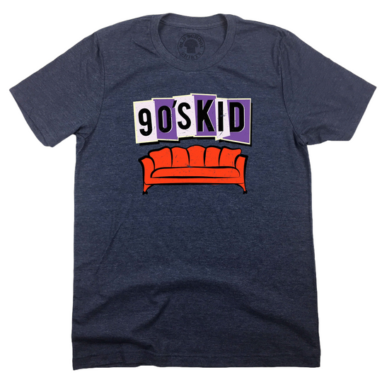 90's Kid - Orange Couch