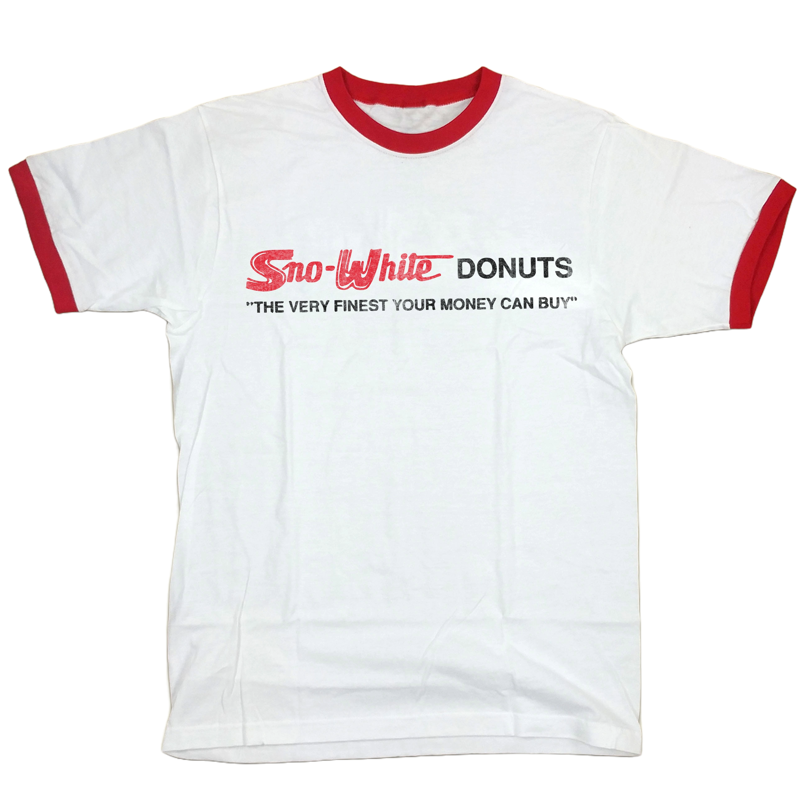 Sno-White Donuts Ringer Tee