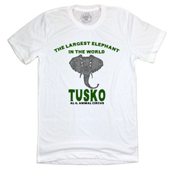 Tusko the Elephant Unisex Tee