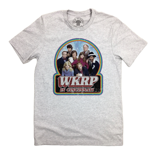 WKRP Full Color Cast Logo Unisex Tee