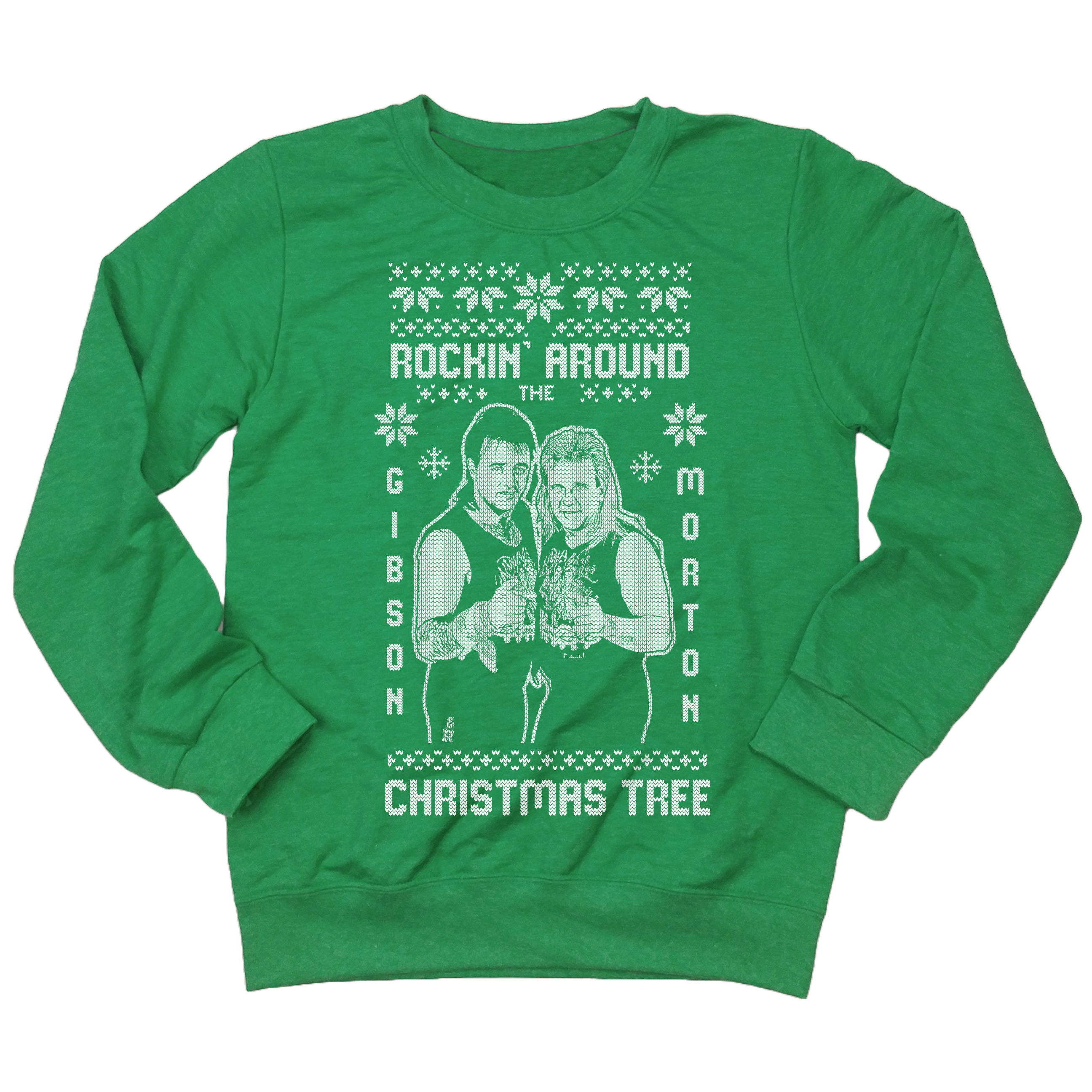 Rock and Roll Express Ugly Christmas Sweatshirt
