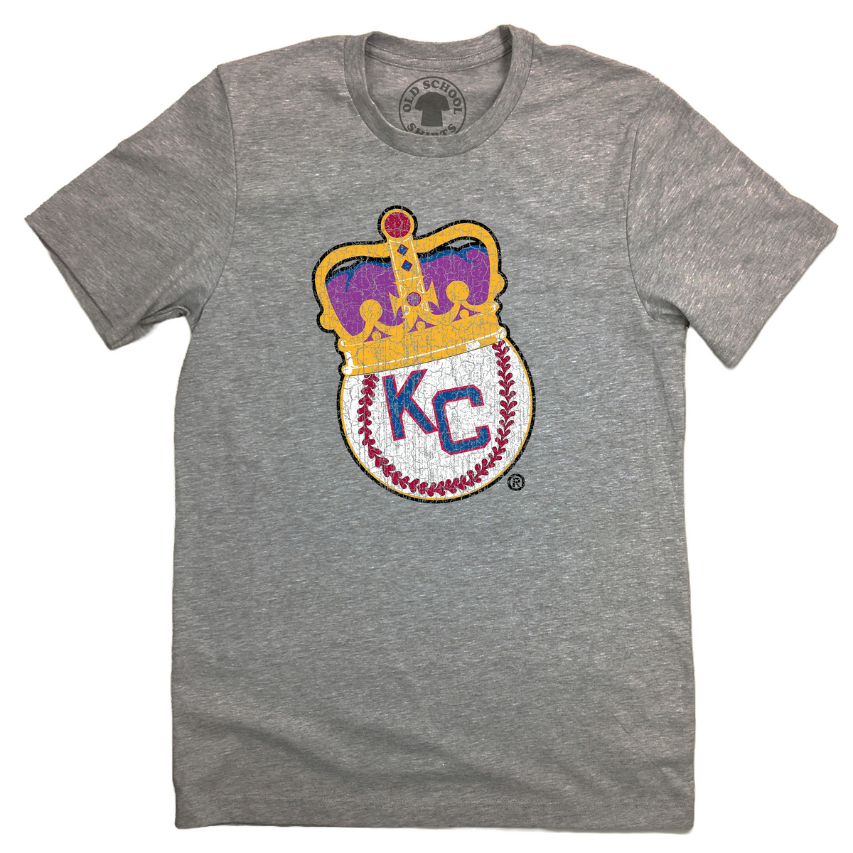 Kansas City Monarchs Crown Logo Unisex Tee