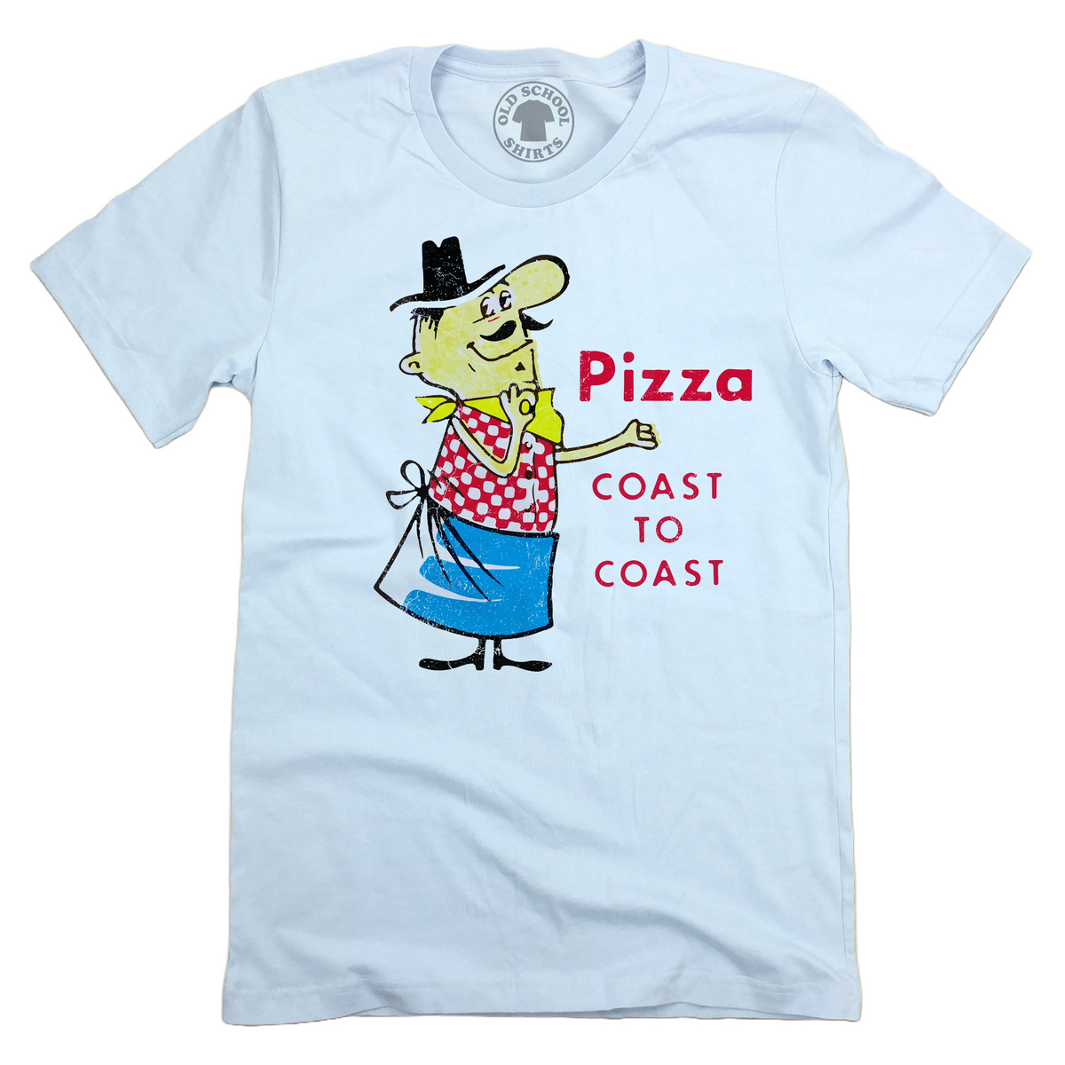 Pizza Coast To Coast Unisex Tee