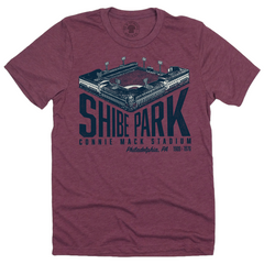 Shibe Park - Connie Mack Stadium Unisex Tee