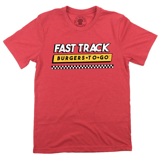 Fast Track Burgers To Go Unisex Tee