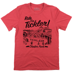 Ride The Tickler! Cincinnati Chester Park Old School Shirts