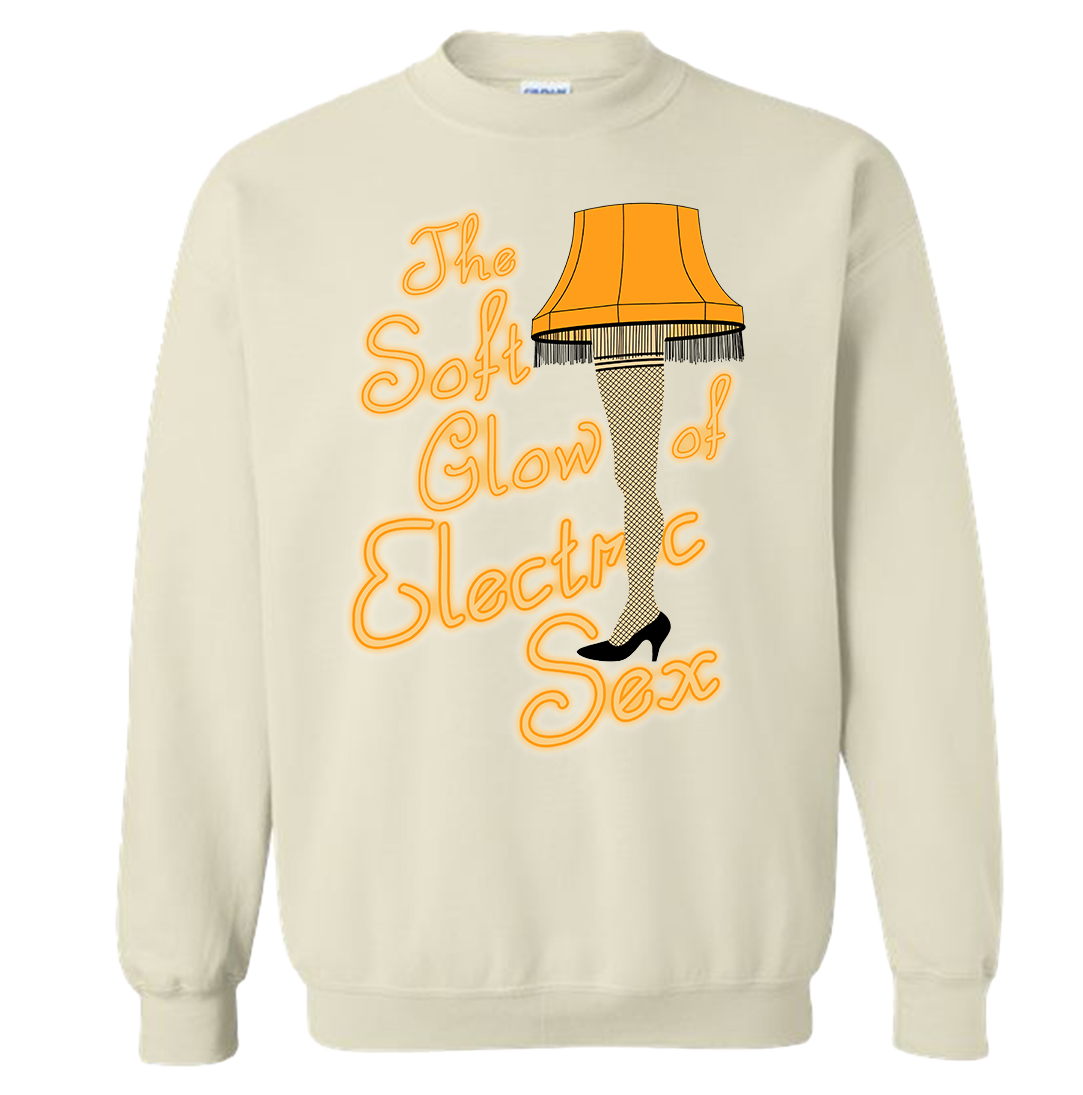 The Soft Glow Of Electric Sex Sweatshirt