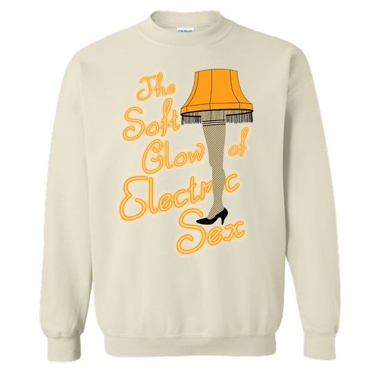The Soft Glow Of Electric Sex Sweatshirt