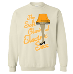 The Soft Glow Of Electric Sex Sweatshirt