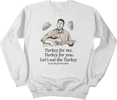 Turkey Song Crewneck Old School Shirts