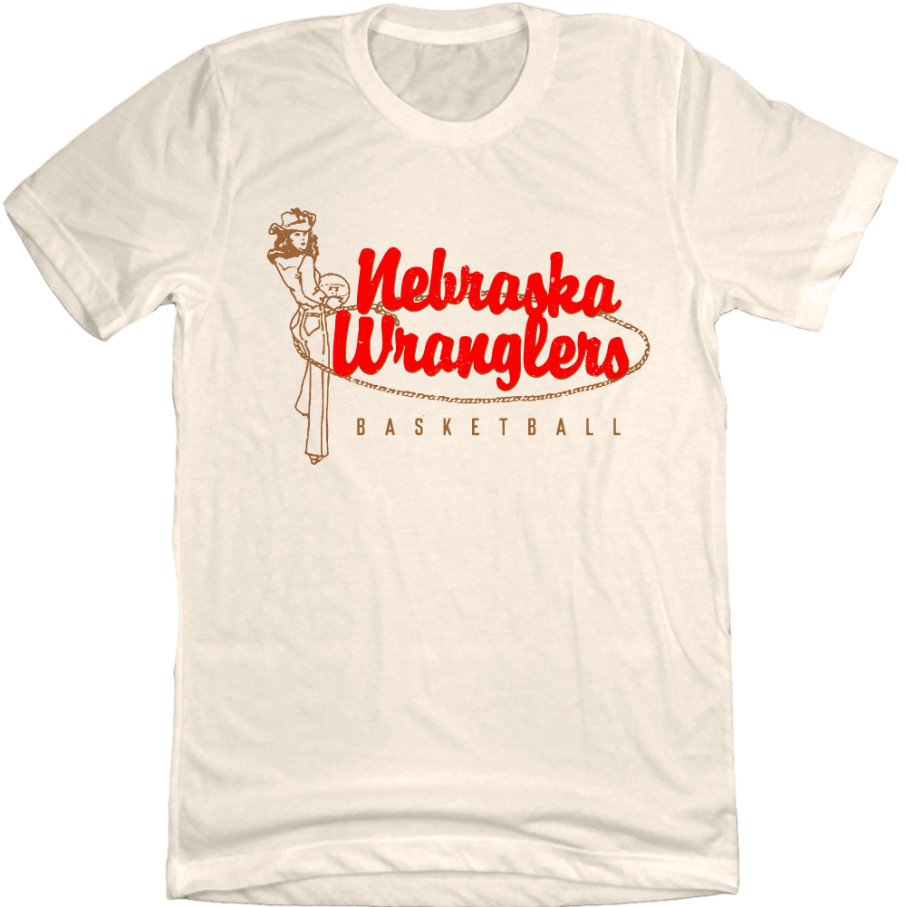 Nebraska Wranglers Basketball Tee