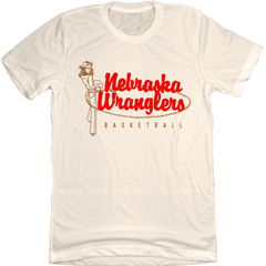 Nebraska Wranglers Basketball Tee