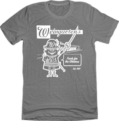 Weingarten's Supermarket grey tee Old School Shirts