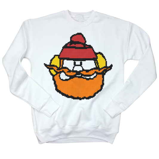 Yukon Man Ugly Sweatshirt Crewneck White Old School Shirts