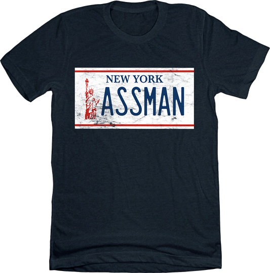 Assman Navy T-shirt Old School Shirts