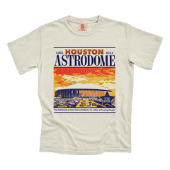 Houston Astrodome Sunset Comfort Colors Tee