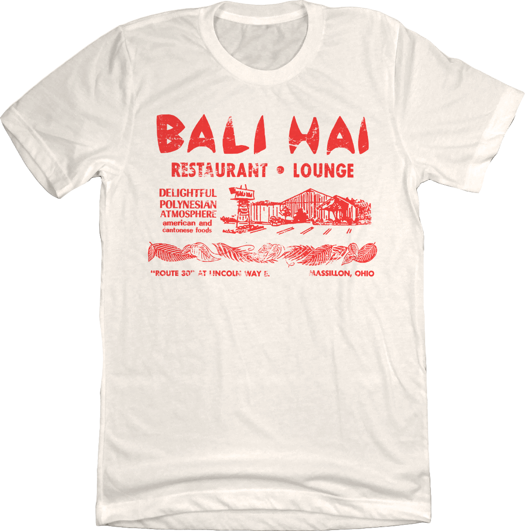 Bali Hai Natural white T-shirt Old School Shirts