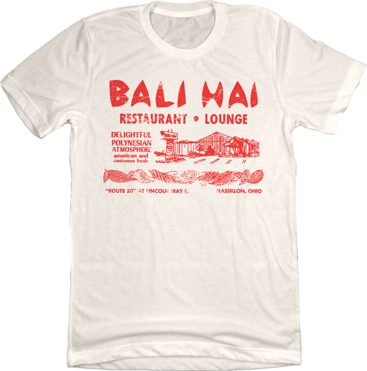 Bali Hai Natural white T-shirt Old School Shirts