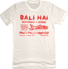 Bali Hai Natural white T-shirt Old School Shirts